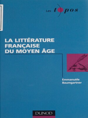cover image of La Littérature française du Moyen Âge